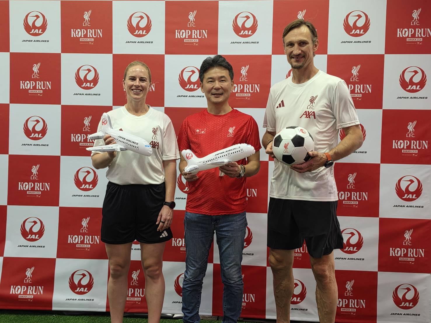 JAL พร้อมหนุน ‘KOP RUN Bangkok 2026’ พานักวิ่งและแฟนลิเวอร์พูลหลายพันคน รวมพลังสร้างประสบการณ์วิ่งสุดประทับใจ ณ ราชมังคลากีฬาสถาน