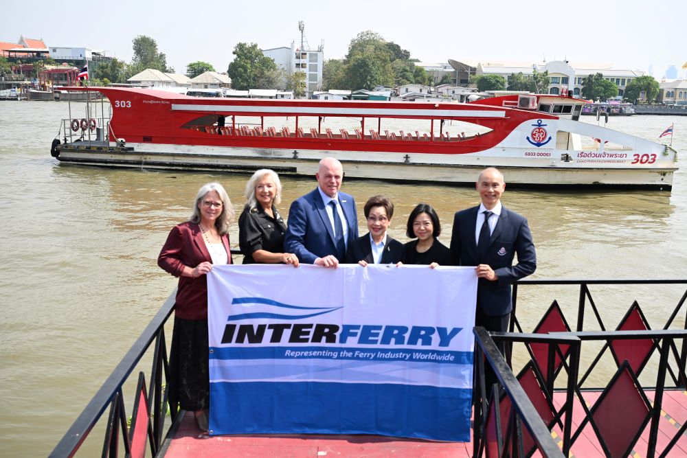 นับถอยหลังสู่ 'Interferry 2026' รวมตัวผู้นำอุตสาหกรรมทางน้ำระดับโลก ด้านเจ้าภาพ “เรือด่วนเจ้าพระยา” โชว์วิสัยทัศน์ผู้นำ ปรับตัวรับการสัญจรยุคใหม่ พลิกโฉมการเดินทางบนสายน้ำของไทย