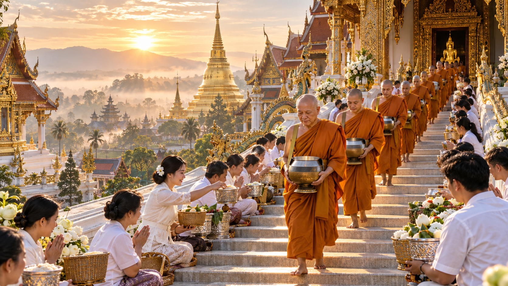 ออกพรรษา ๒๕๖๙ น้อมนำธรรม สร้างบุญ เปิดใจรับความดี